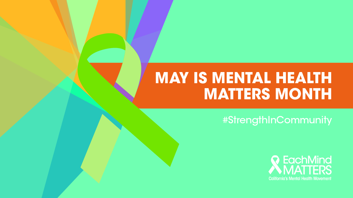 May is Mental Health Matters Month Social Media Images and Animations